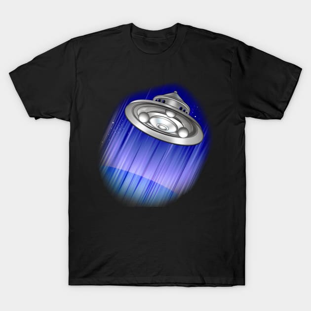 Flying Saucer T-Shirt by the Mad Artist